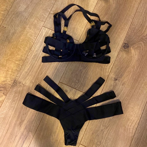 Victoria's Secret Other - NWOT Victoria Secret strappy lingerie set